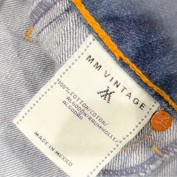 MM vintage beaded/ embellished seam straight leg boho jean ❤️ - Picture 7 of 9